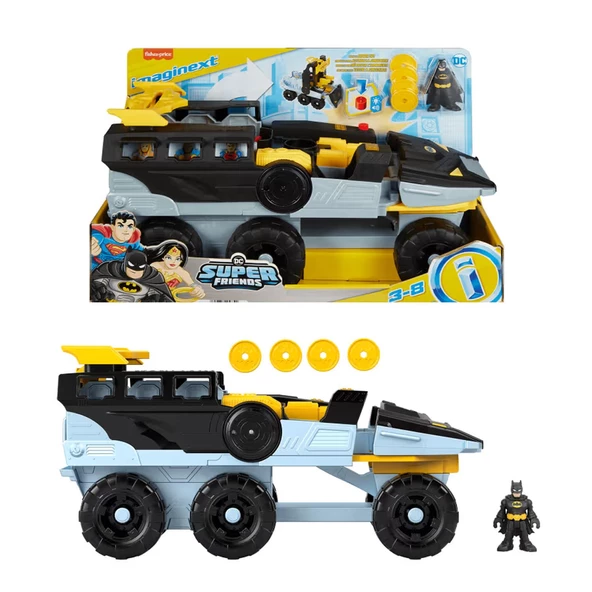 Imaginext DC Super Friends Dönüşebilen Bat-Tank imaginext ürün görseli 1