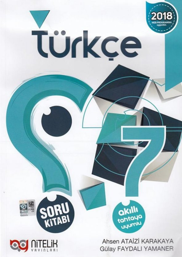 Nitelik Yayınları 7.Sınıf Türkçe Soru Kitabı ürün görseli 1