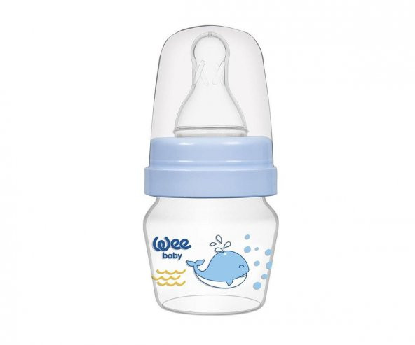 Wee Baby 0-6 Ay Mini Pp Alıştırma Bardağı Seti 30 Ml - Mavi ürün görseli 1