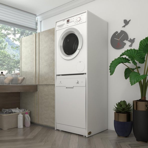 Kenzlife Çamaşır-Bulaşık Makinesi Dolabı Borya Byz 180*70*60 Banyo Kapaksız Arkalıksız ürün görseli 1