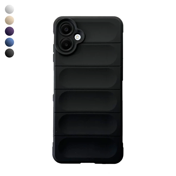Samsung Galaxy A06 Kılıf Optimum Lens Çerçeveli Silikon Kapak ürün görseli 1