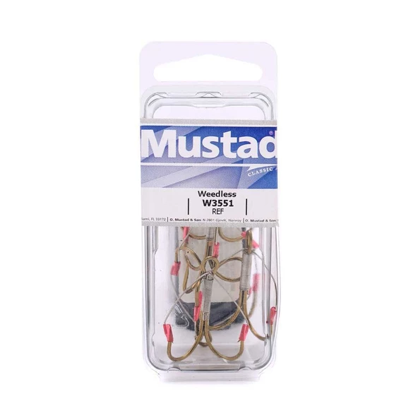 Mustad W3551 No:2 Weedless Olta İğnesi 5 Adet - Resim 3