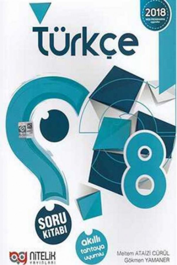 Nitelik Yayınları 8.Sınıf Türkçe Soru Kitabı ürün görseli 1
