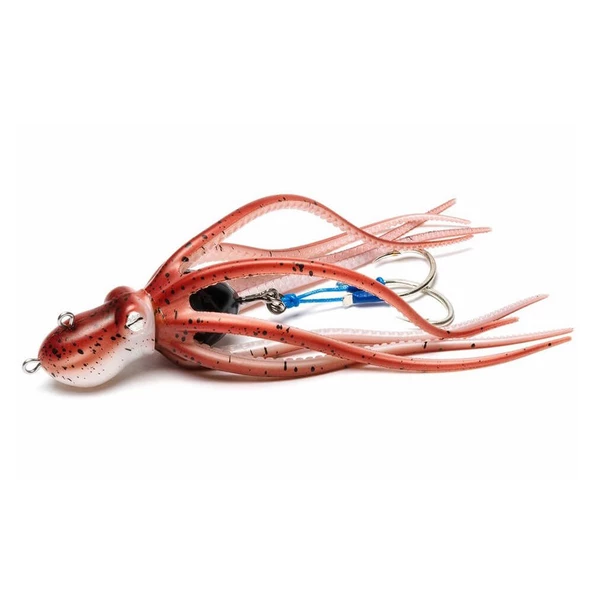 Mustad Inkvader Octopus Red 230g Jig ürün görseli 1
