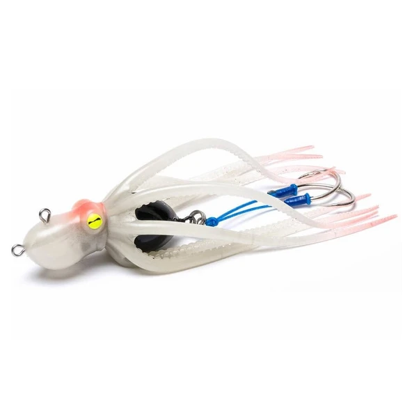 Mustad Inkvader Octopus Glow 60g Jig - Resim 2