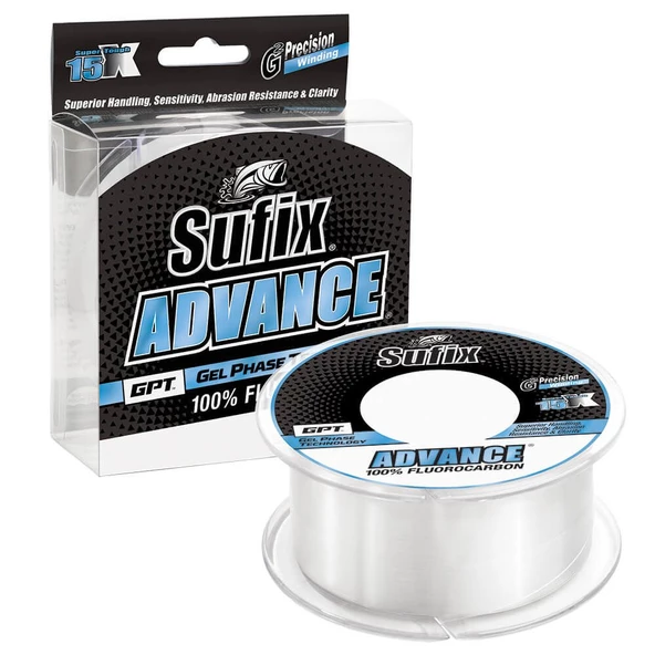 Sufix Advance 0.165 mm 50m Fluorocarbon Misina 1.6kg Çeker ürün görseli 1
