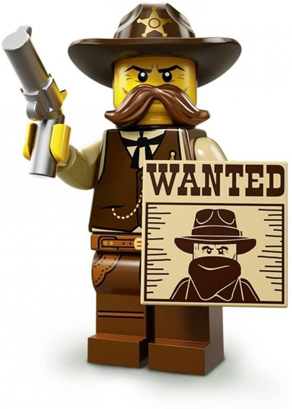 Lego Minifigür - Seri 13 - 71008 - Sheriff ürün görseli 1