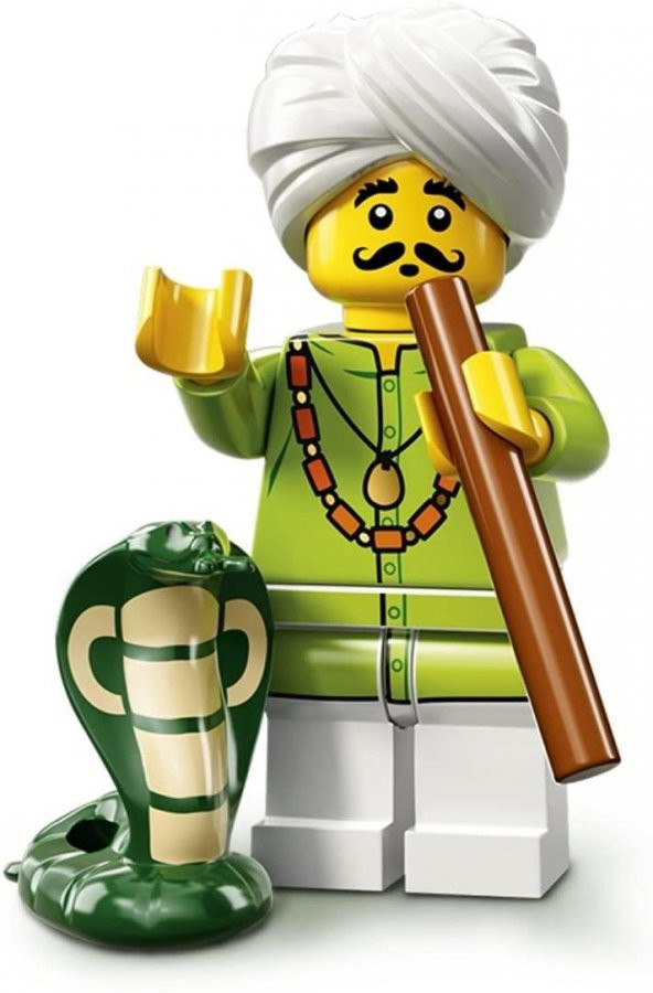 Lego Minifigür - Seri 13 - 71008 - Snake Charmer ürün görseli 1