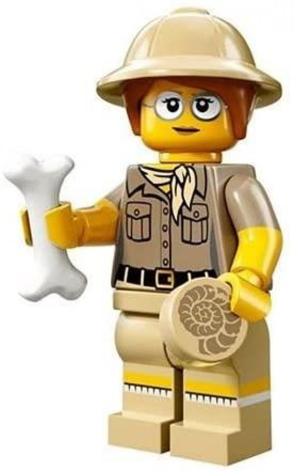 Lego Minifigür - Seri 13 - 71008 - Paleontologist ürün görseli 1