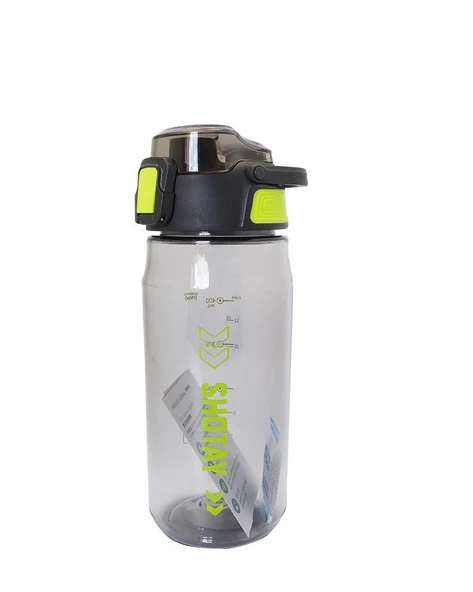 Shotay Su Matarası Tritan Siyah 600Ml - Resim 3