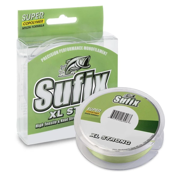 Sufix XL Strong 0.14 mm 100m Lemon Green Monofilament Misina 1.9kg Çeker ürün görseli 1