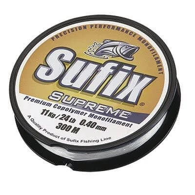 Sufix Supreme 0.45mm 100m Clear Monofilament 13.7kg Çeker ürün görseli 1