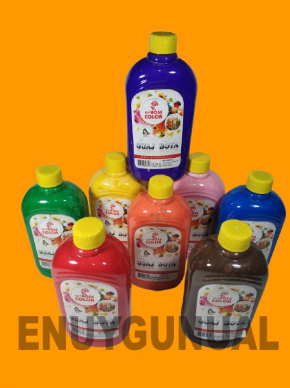 ELİF BOYA 500 ml Guaj Boya, Tempora Boya, - Resim 2