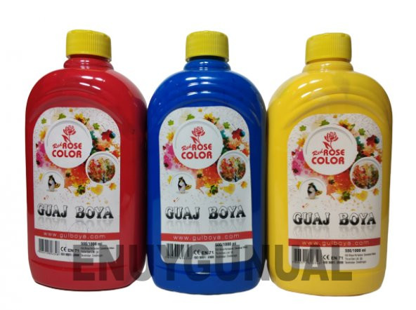 ELİF BOYA 500 ml Guaj Boya, Tempora Boya, - Resim 4