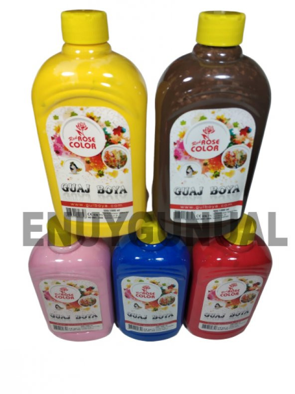 ELİF BOYA 500 ml Guaj Boya, Tempora Boya, - Resim 7