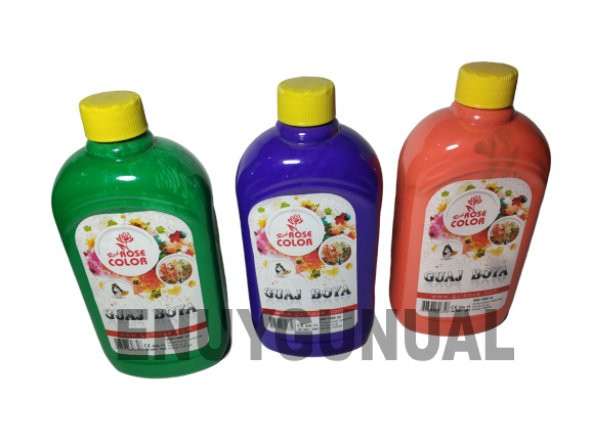 ELİF BOYA 500 ml Guaj Boya, Tempora Boya, - Resim 8