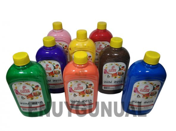 ELİF BOYA 500 ml Guaj Boya, Tempora Boya, - Resim 11