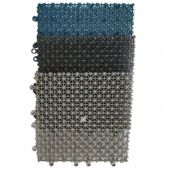 KIRILMAZ PLASTİK YER KAROSU ZEMİN IZGARASI 25 X 25 cm 30 ADET ürün görseli 1