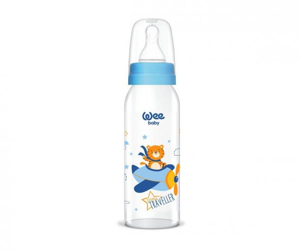 Wee Baby 876 Cam Biberon 250 Ml - Mavi ürün görseli 1