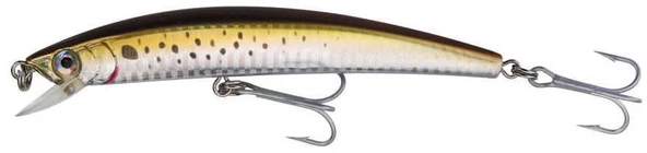 Yozuri Original Crystal Minnow Sinking SHBK 13 cm 27g Maket Balık 1.6-2.0 m Yüzme Derinliği ürün görseli 1