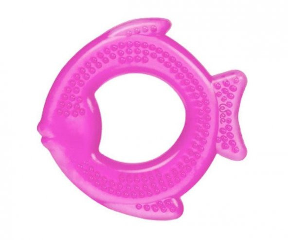 Wee Baby Sulu Diş Halkası - Pembe Balık ürün görseli 1