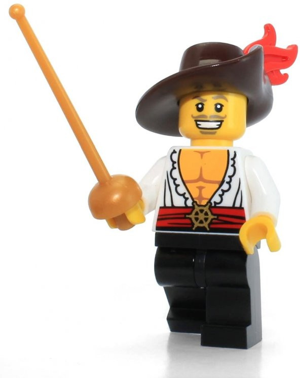 Lego Minifigür - Seri 12 - 71007 - Swashbuckler ürün görseli 1