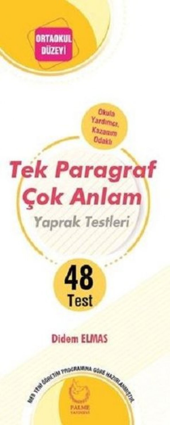 Yaprak Tek Paragraf Çok Anlam ürün görseli 1