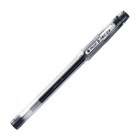 PILOT G-TEC C4 0.4mm IGNE UCLU JEL KALEM SIYAH ürün görseli 1