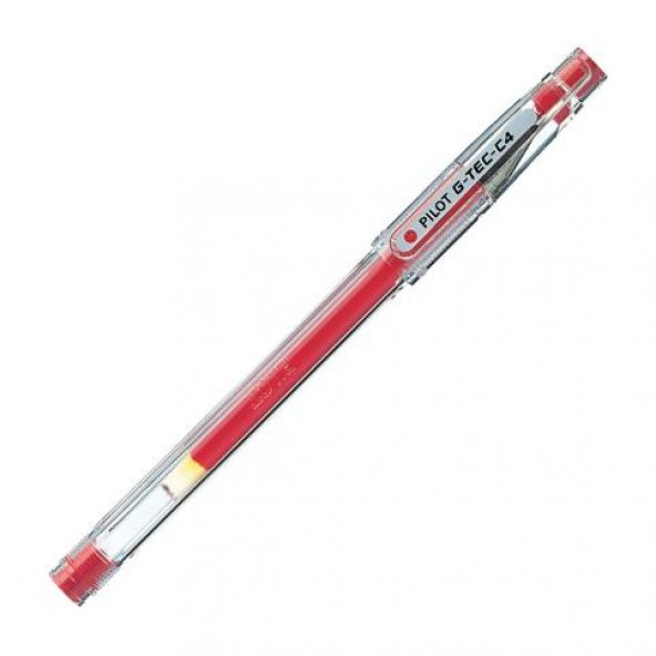 PILOT G-TEC C4 04mm IGNE UCLU JEL KALEM KIRMIZI ürün görseli 1