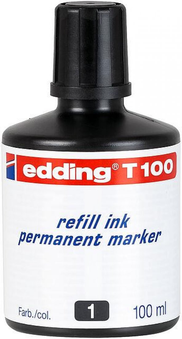 EDDING PERMANENT MARKER MUREKKEBI SIYAH (T100) ürün görseli 1