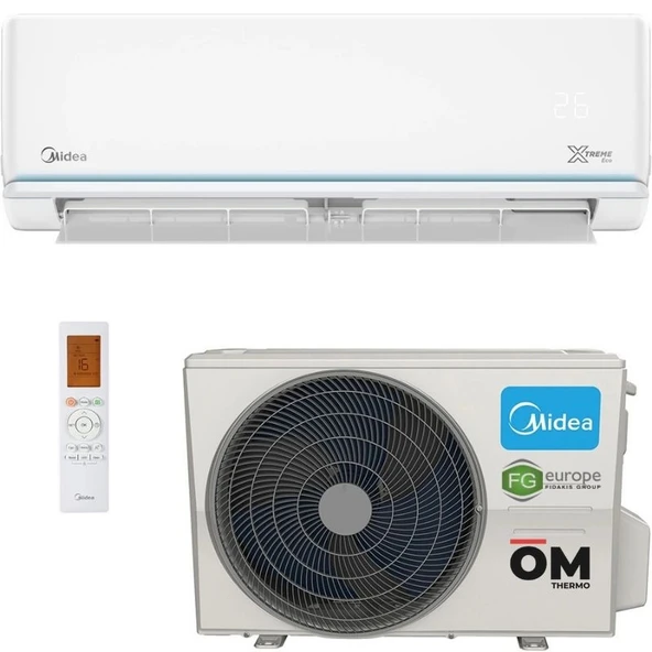 2026 Midea Xtreme Save A+++ 9000 Btu  Wifi  MONTAJ DAHİL ürün görseli 1