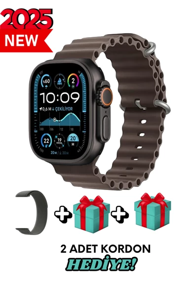 OnePlus Uyumlu Akıllı Saat Watch ULTRA2 49MM Kordon Hediyeli - Son Versiyon ürün görseli 1