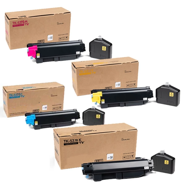 Kyocera TK-5370 / Kyocera Ecosys MA3500cifx 4 RENK CMYK Toner Seti ürün görseli 1