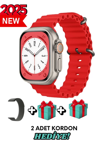 Samsung Galaxy Note 20 Uyumlu Akıllı Saat Watch ULTRA2 49MM Kordon Hediyeli - Son Versiyon ürün görseli 1