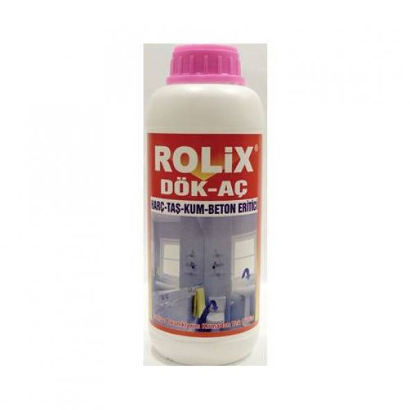 Lavabo Açıcı Gider Açıcı Rolix Harç Beton Kum Beton Eritci 1000 Gr ürün görseli 1