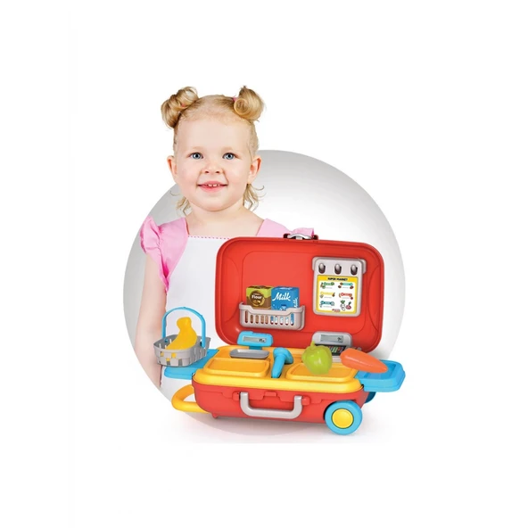 Dede Candy & Ken Market Set Bavulum 03904 - Resim 4
