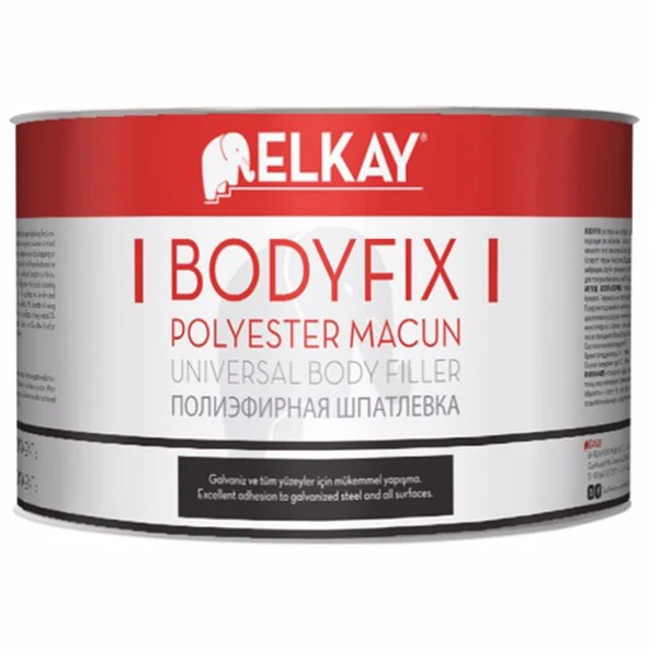 ELKAY Polyester Çelik Macun + Sertleştirici Dolgu Macunu 500 gr ürün görseli 1