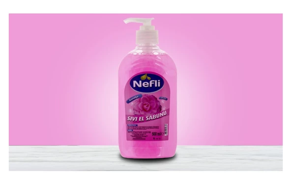 Nefli Sıvı El Sabunu Kamelya Çiçeği Kokulu 500 Ml ürün görseli 1