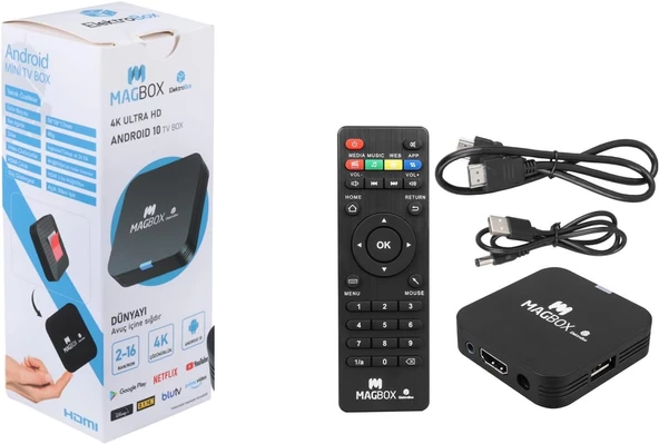 Magbox Electrobox 16 GB 4K Android TV Box - Resim 3