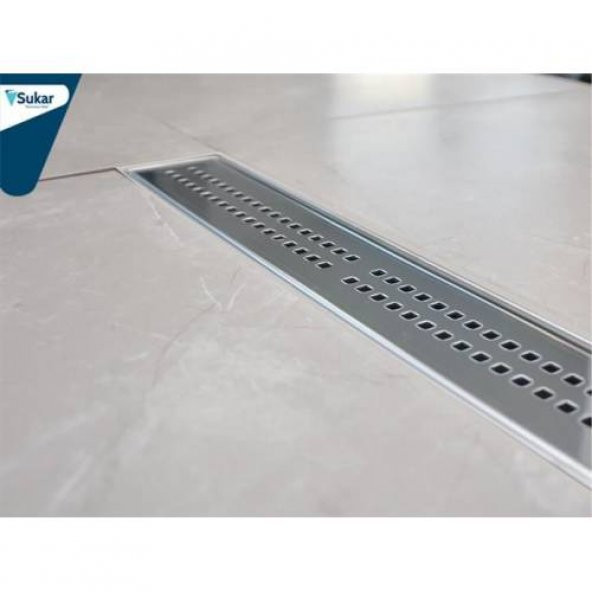Duş Kanalı Paslanmaz Süzgeç Q50 Çıkış Sukar 50 cm ürün görseli 1