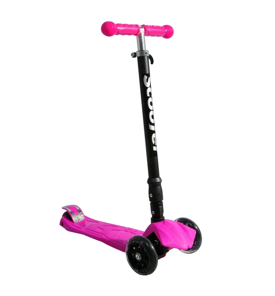 Xslide Işıklı Tekerlekli Scooter-PEMBE ürün görseli 1