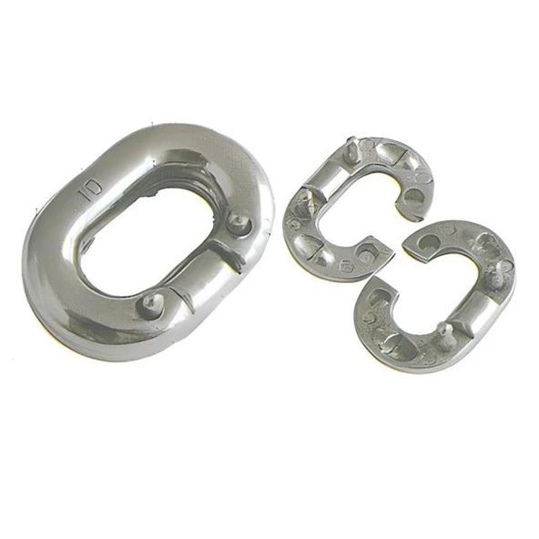 ZİNCİR EK BAKLASI KROM 12 MM TEKNE YAT ürün görseli 1
