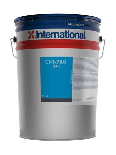 INTERNATIONAL UNİ-PRO 250 20L KIRMIZI ZEHİRLİ BOYA TEKNE YAT ANTIFOULING ürün görseli 1