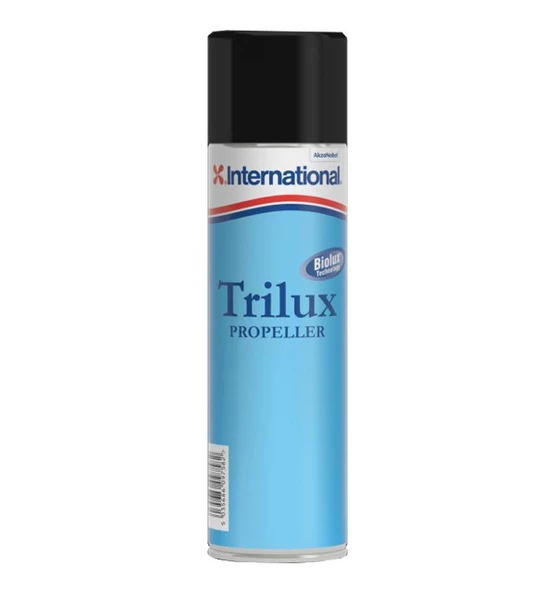 INTERNATIONAL TRILUX PROP-O-DREV AEROSOL 500ML SİYAH ZEHİRLİ SPREY TEKNE YAT ANTIFOULING ürün görseli 1