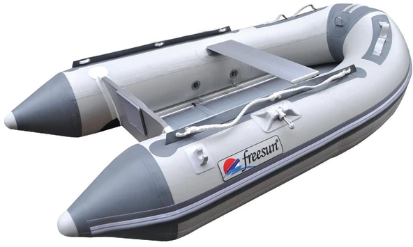 FREESUN RY-BD 370 ALÜMİNYUM TABANLI BOT GRİ ŞİŞME BOT DENİZ BOTU ZODYAK ürün görseli 1