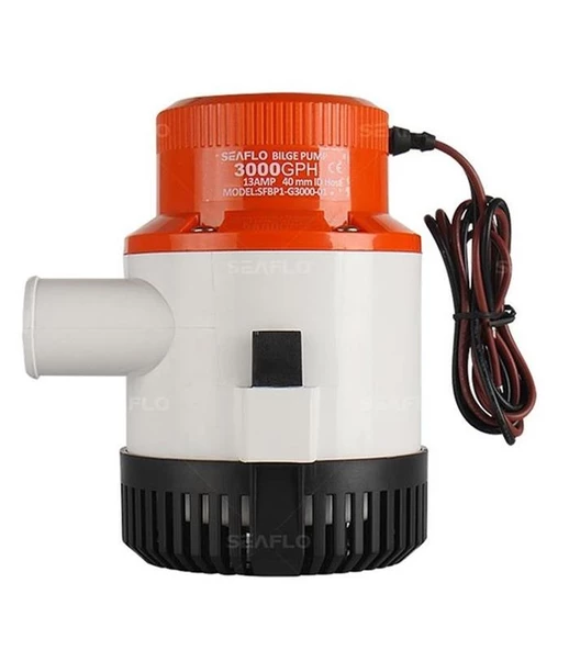 SEAFLO SİNTİNE POMPASI 3000 GPH 24 V TEKNE, YAT VE KARAVAN ürün görseli 1