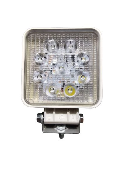 TEKNE İÇİN AYDINLATMA LAMBA 106x106mm BEYAZ 9 led 10-30v  27W ürün görseli 1