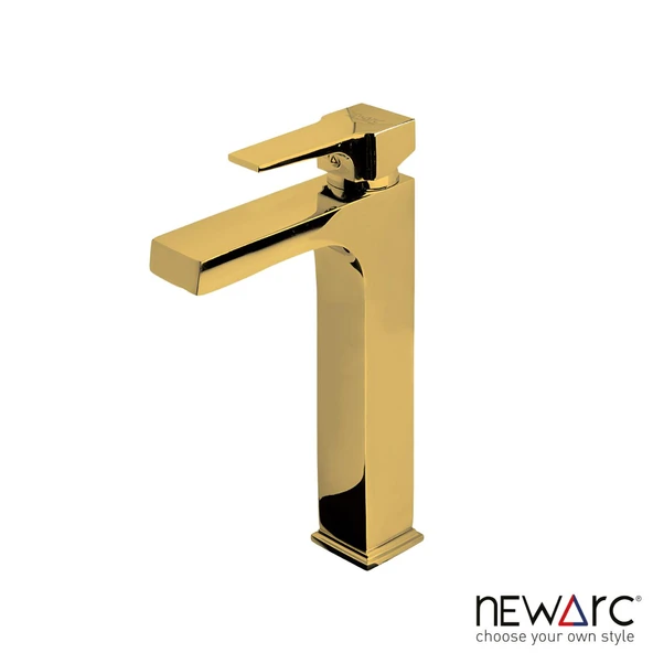 Newarc Aqua Altın Çanak Tipi Lavabo Bataryası 941008 ürün görseli 1