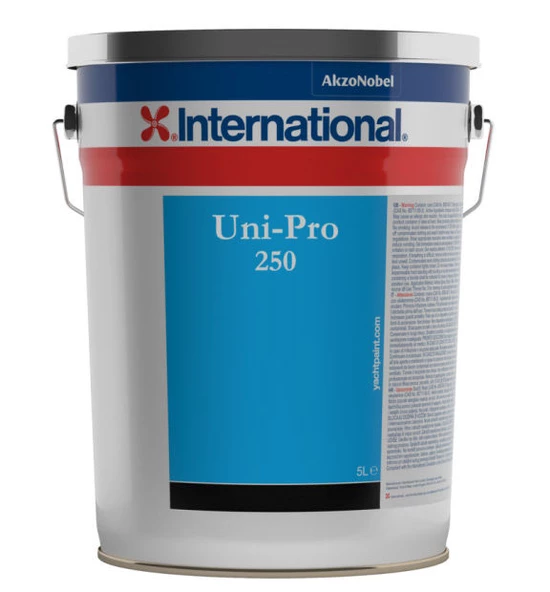 INTERNATIONAL UNİ-PRO 250 5L KIRMIZI ZEHİRLİ BOYA TEKNE YAT ANTIFOULING ürün görseli 1