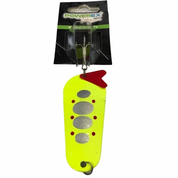 Turna Kaşığı 32 Gram Powerex Diskus 32 gr. 7,5 cm. 5497 Metal Kaşık Sahte Yem ürün görseli 1